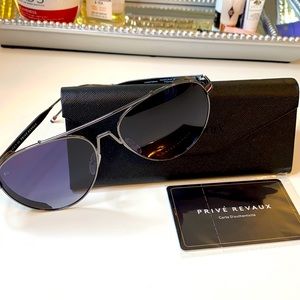 Never worn chrome sunglasses